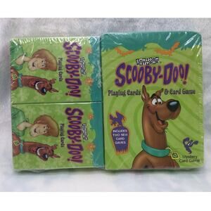 Vintage Bicycle Scooby Doo Playing Cards SEALED